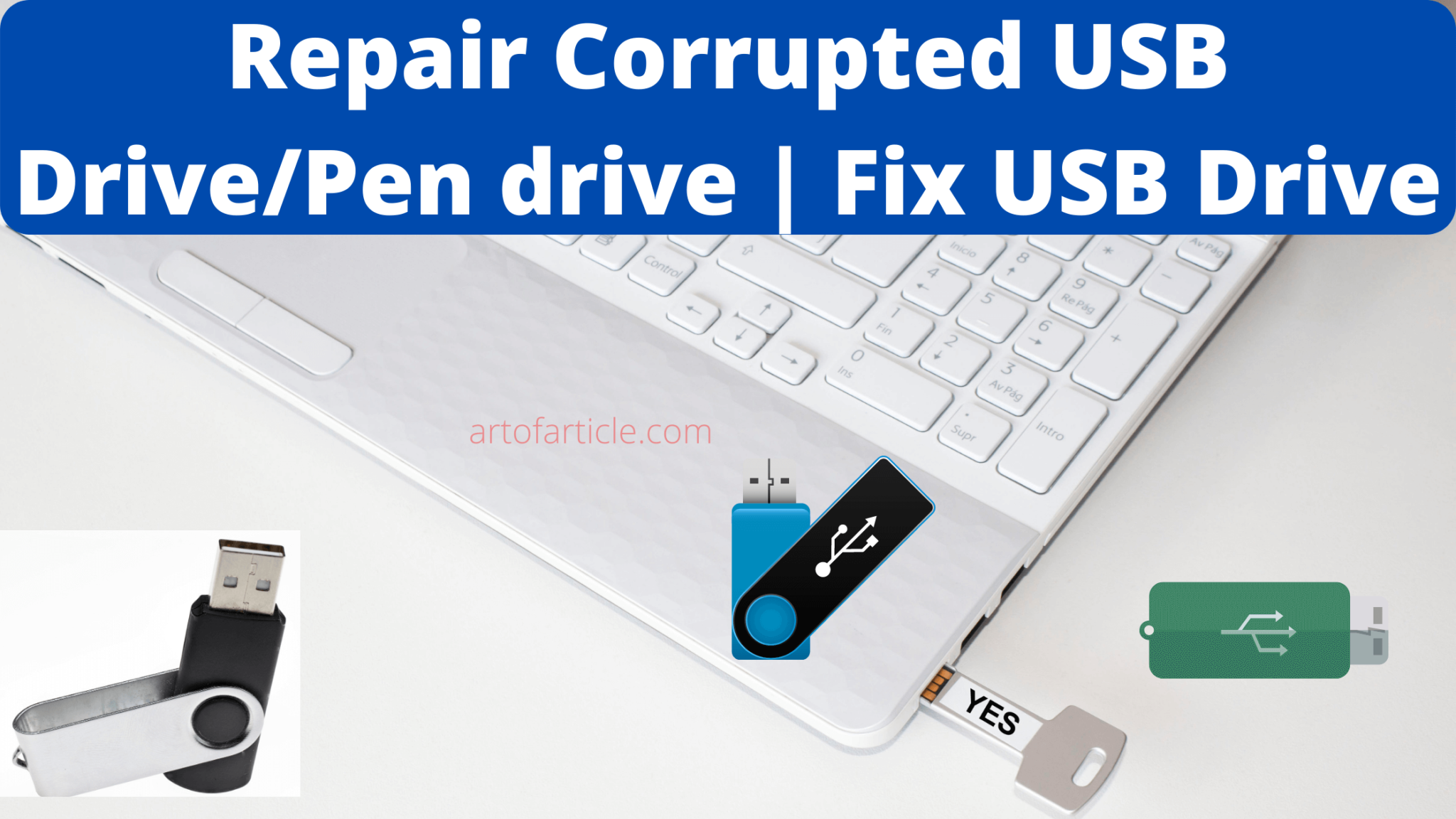 [Free] USB Flash Drive Repair Tool | How To Fix/Repair Corrupted USB ...