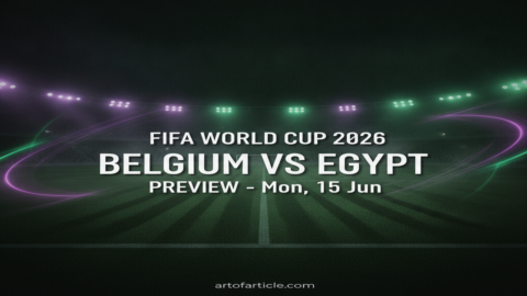 Belgium vs Egypt · TV & Kickoff ET · Group F