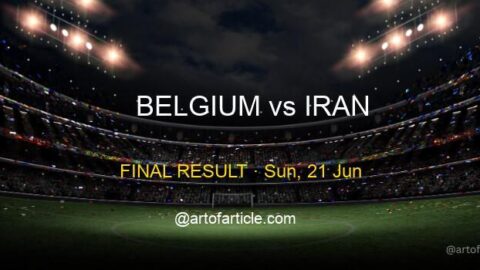 Belgium 0-0 Iran · Group G Recap