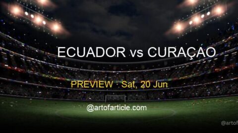 Ecuador vs Curaçao · TV & Kickoff ET · Group E