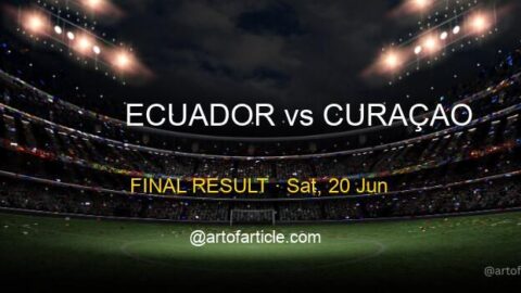 Ecuador 0-0 Curaçao · Group E Recap