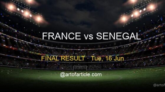France 3-1 Senegal · Group I Recap