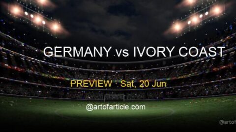 Germany vs Ivory Coast · TV & Kickoff ET · Group E