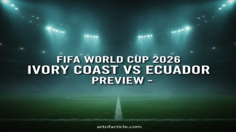 Ivory Coast vs Ecuador · TV & Kickoff ET · Group L