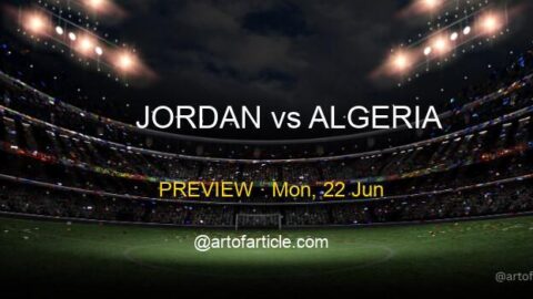 Jordan vs Algeria · TV & Kickoff ET · Group J