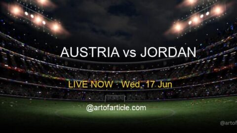 LIVE: Austria 1-0 Jordan · Group J