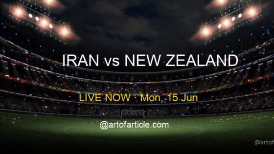 LIVE: Iran 0-0 New Zealand · Group G