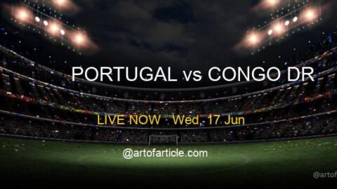LIVE: Portugal 1-0 Congo DR · Group K