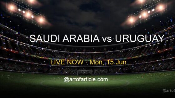 LIVE: Saudi Arabia 1-0 Uruguay · Group H