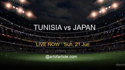 LIVE: Tunisia 0-2 Japan · Group F