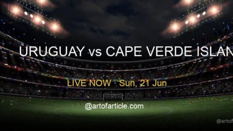 LIVE: Uruguay 0-1 Cape Verde Islands · Group H