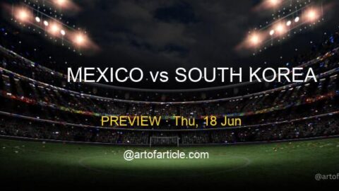 Mexico vs South Korea · TV & Kickoff ET · Group A
