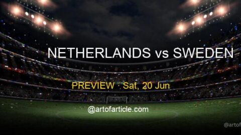 Netherlands vs Sweden · TV & Kickoff ET · Group F