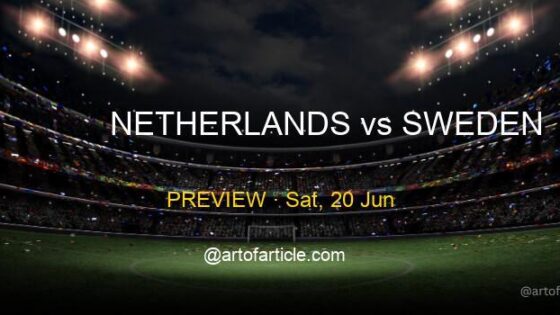 Netherlands vs Sweden · TV & Kickoff ET · Group F