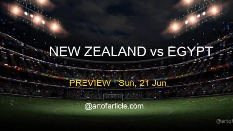 New Zealand vs Egypt · TV & Kickoff ET · Group G