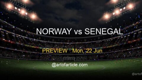 Norway vs Senegal · TV & Kickoff ET · Group I