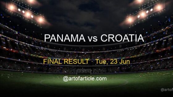 Panama 0-1 Croatia · Group L Recap