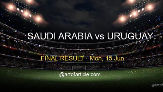 Saudi Arabia 1-1 Uruguay · Group H Recap