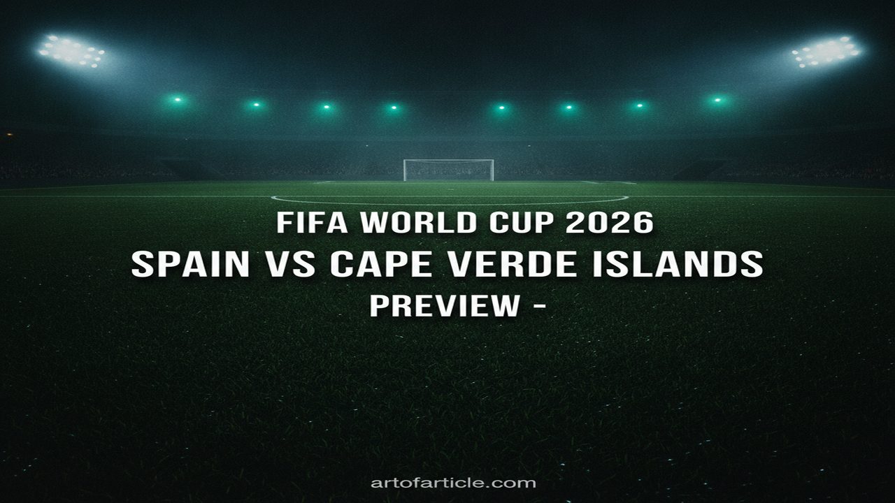 Spain vs Cape Verde Islands · TV & Kickoff ET · Group H