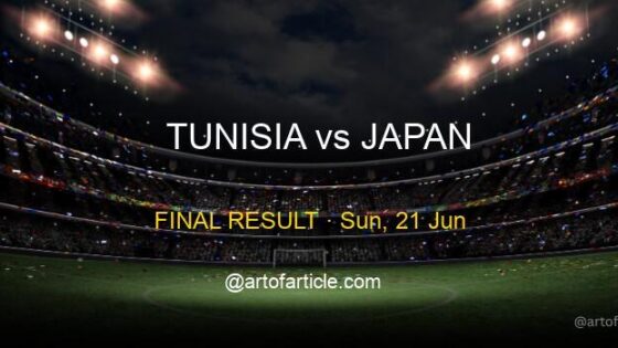 Tunisia 0-4 Japan · Group F Recap